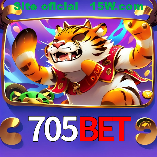 Imagem promocional da 705BET mostrando a plataforma e suas vantagens